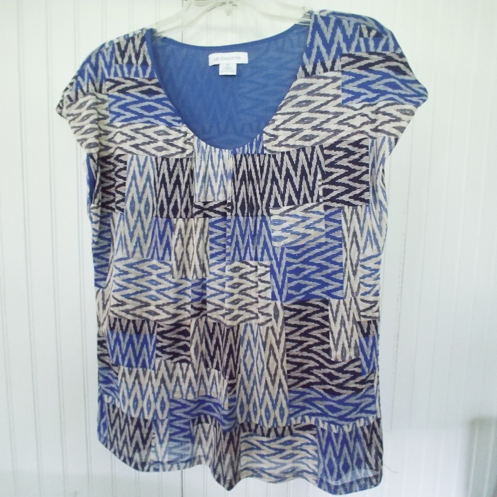 NWOT Liz Claiborne Print Block